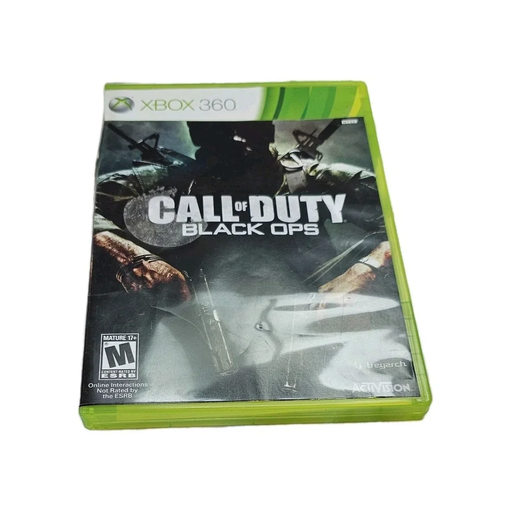 Call of Duty: Black Ops (M) - Microsoft Xbox 360 Complete With Manual